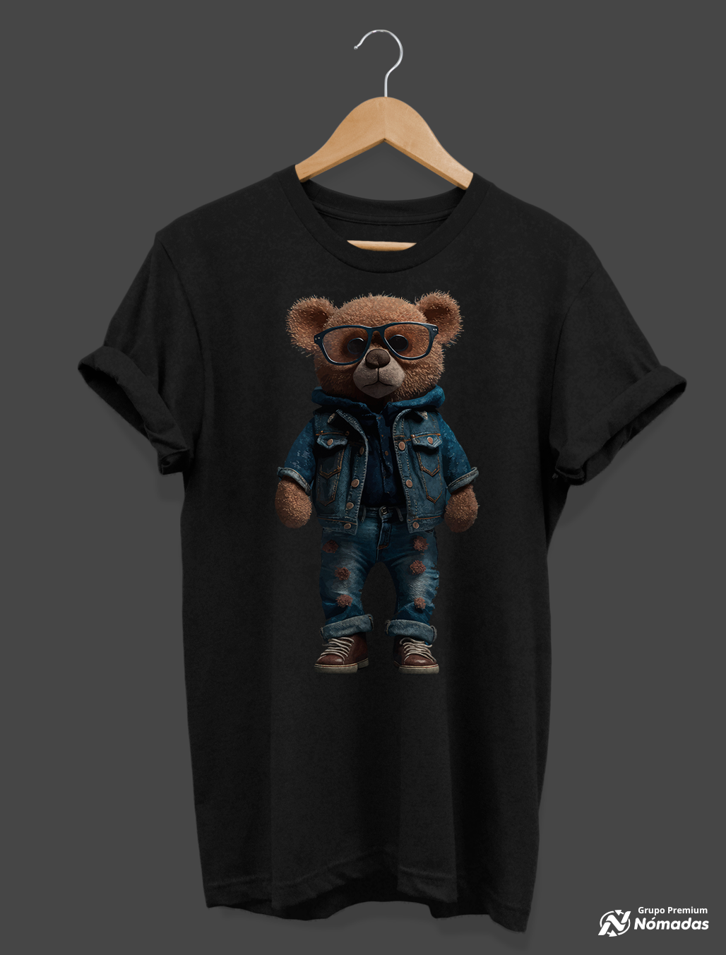 camisa manga cora Osos de peluche