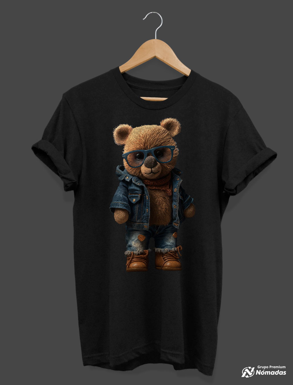 camisa manga cora Osos de peluche