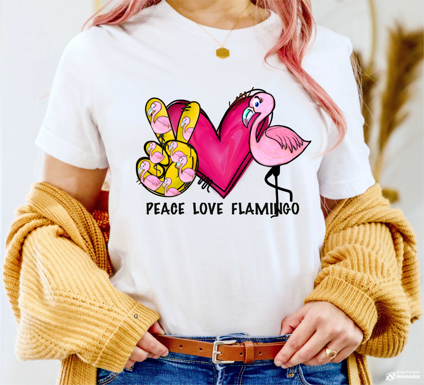 Playera Animalitos Love Manga corta