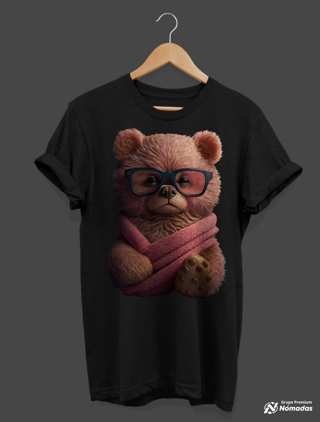 camisa manga cora Osos de peluche