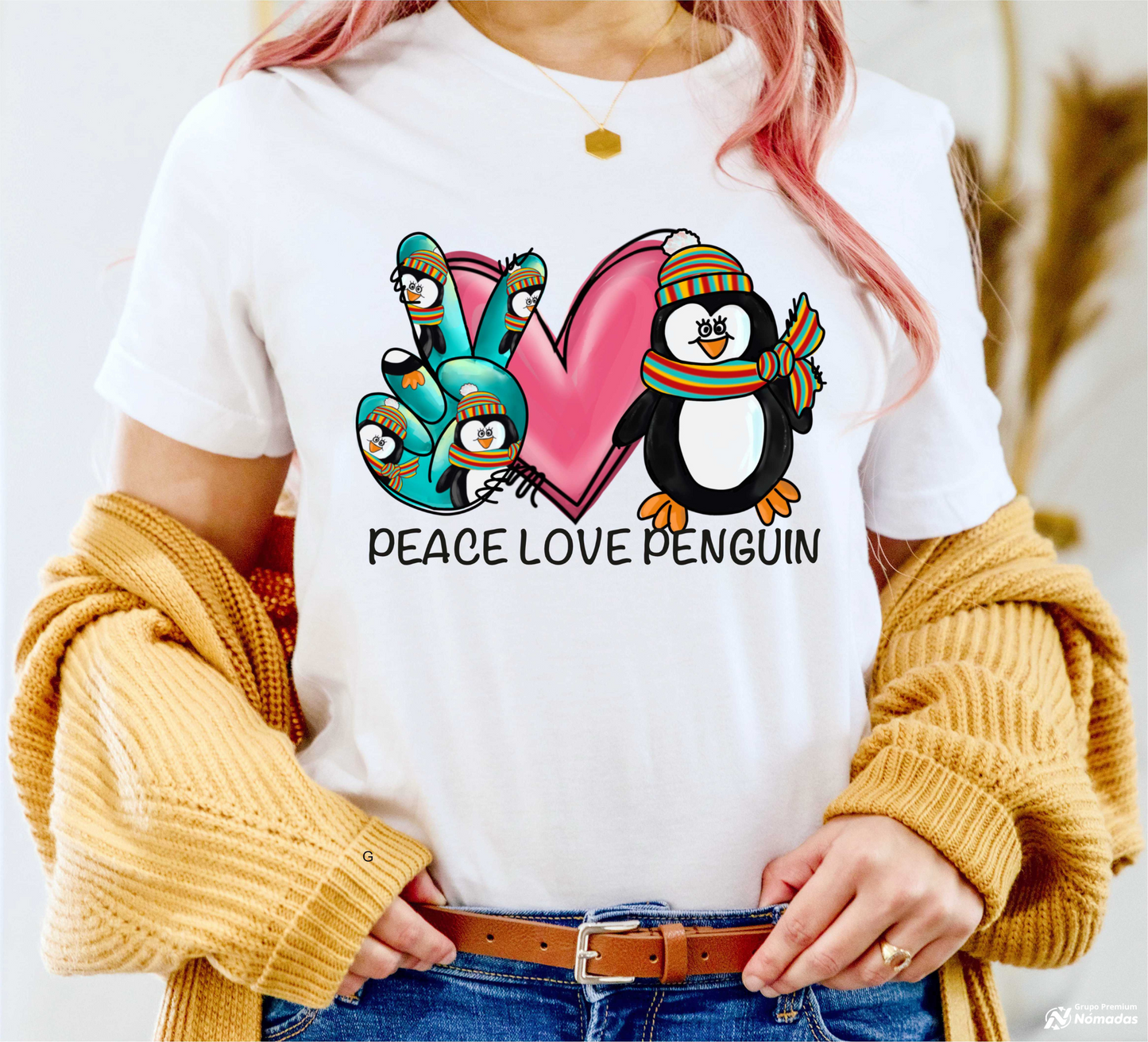 Playera Animalitos Love Manga corta