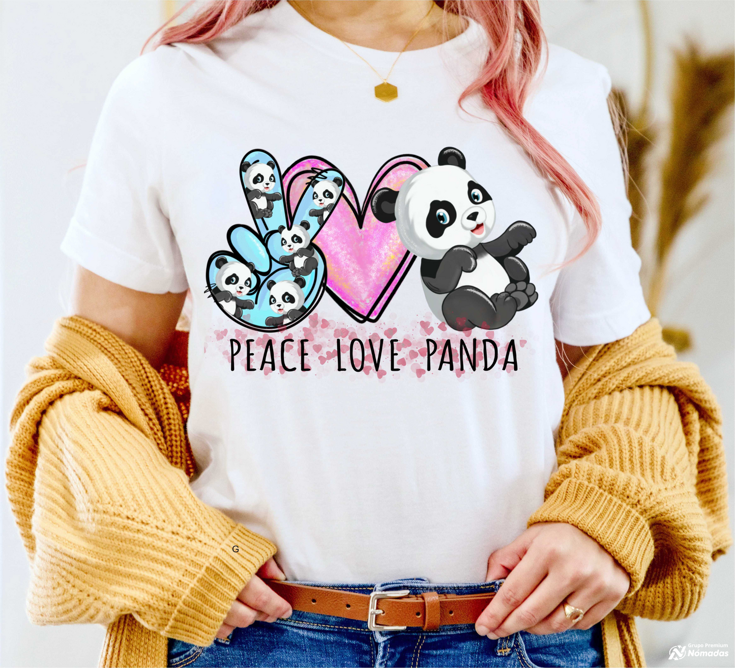 Playera Animalitos Love Manga corta