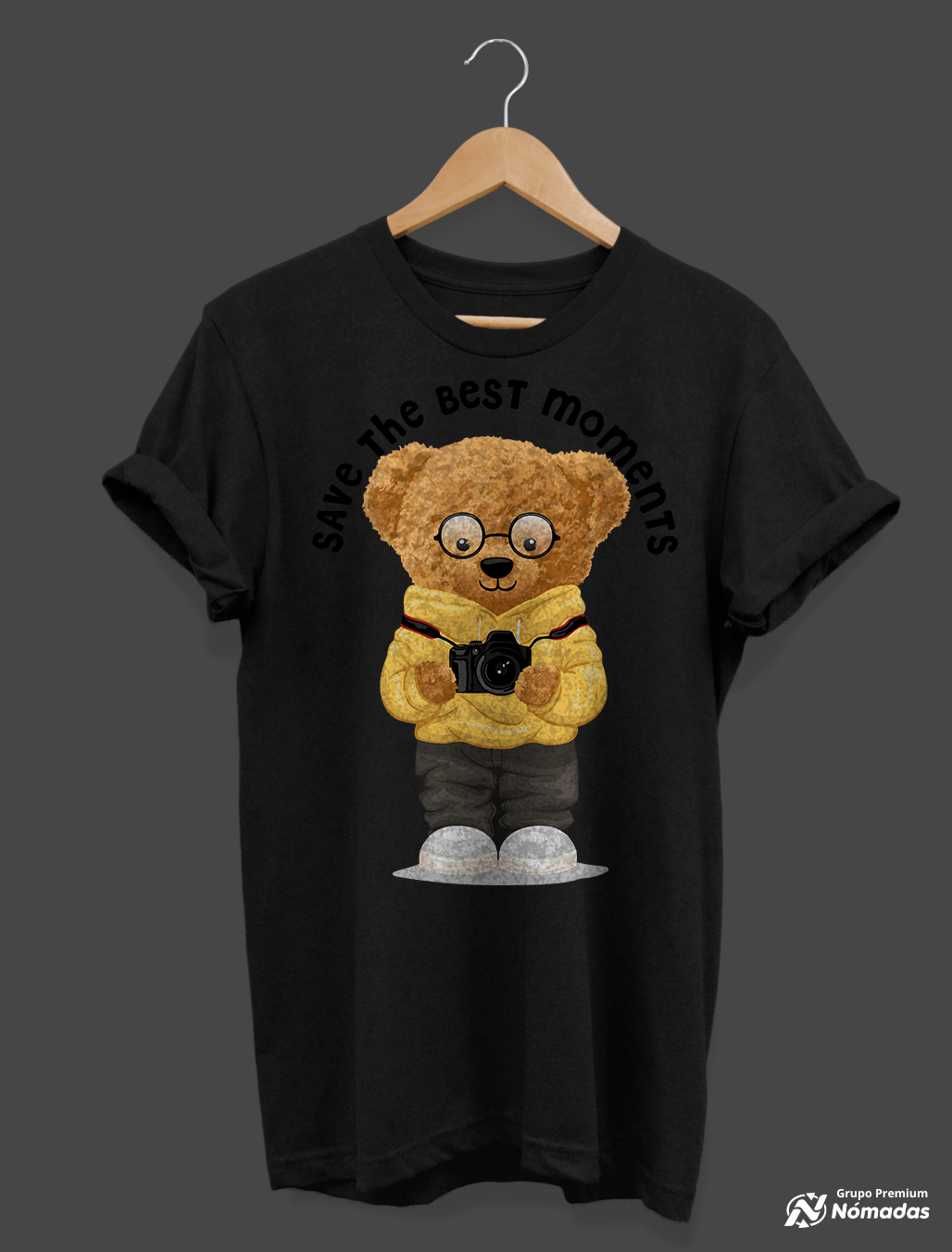 camisa manga cora Osos de peluche